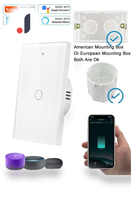 Smart Light Switch — Dimmer Switches, Tuya