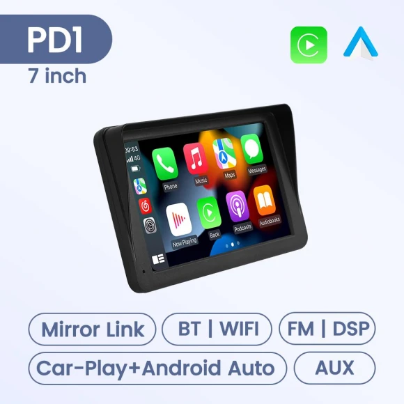 Universal Central Control Smart Touch Screen — Stereo Receivers, Auto Launcher