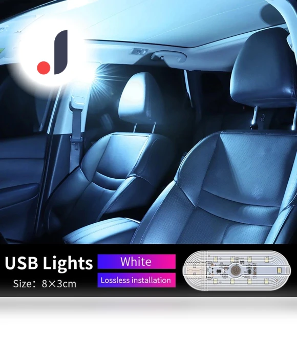 USB Sensor Rechargeable Touch LED Lamp — Courtesy Lamp, Cars Auto Home