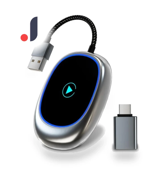 Wireless CarPlay Android Auto Adapter — Phone Accessories, Auto Launcher