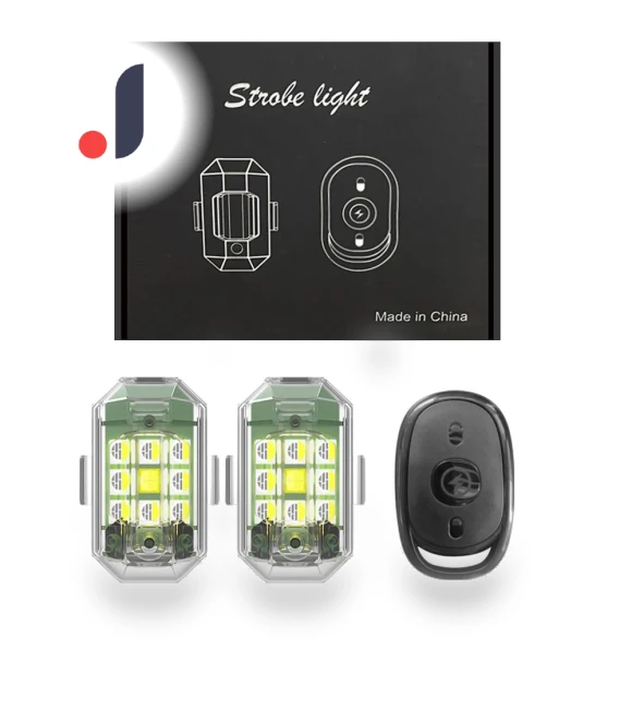 Wireless LED Strobe Lights — Vehicle Safety Signals, RuJia Home Decor