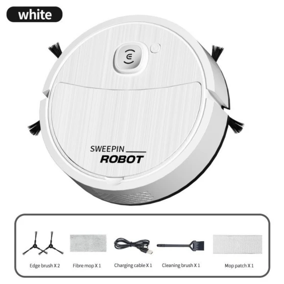 2-in-1 Robot Vacuum with Wireless Charging — Smart Cleaning Robots, Good Figure