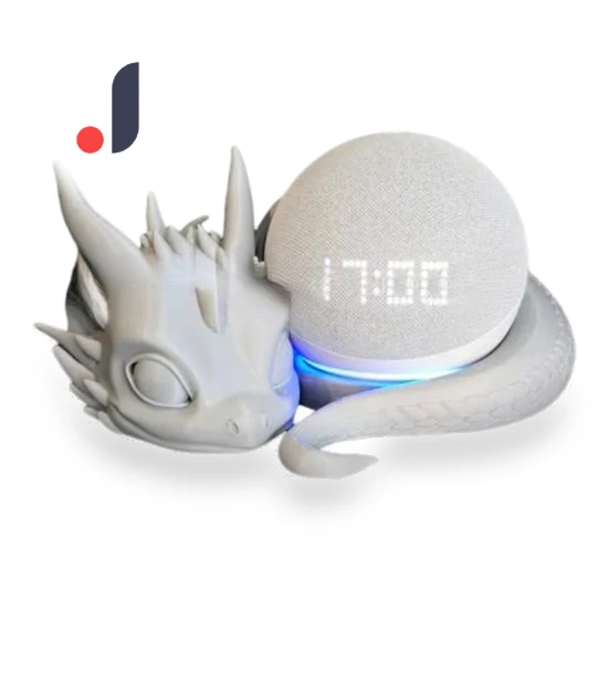 3D Printed Dragon Speaker Stand — Office, Practical Household