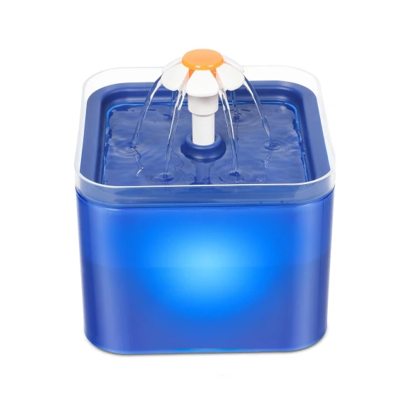 Automatic Pet Water Fountain with LED Light — Fountains, Arbutus