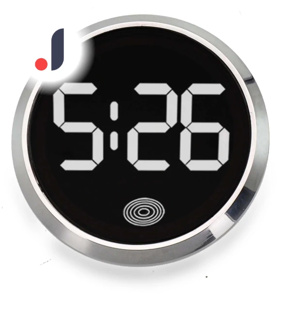 Car Glow Clock with Touch Control — Clock, Autobots