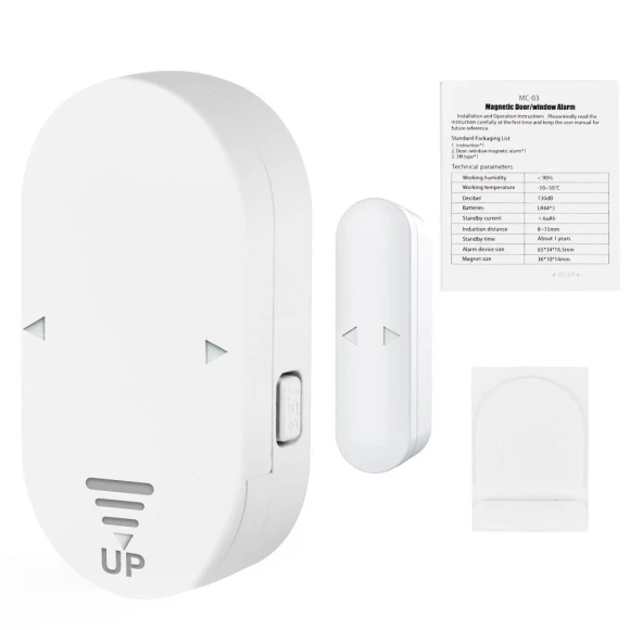 Door Open/Close Sensor — Smart Home Security, DC-HOME-3
