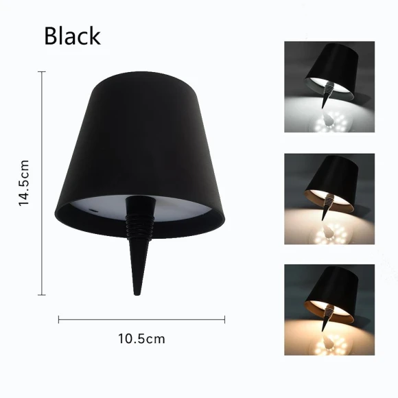 LED Desk Lamp with USB Charging — Desk & Table Lighting, JOHO - CarGear