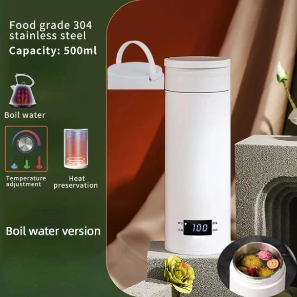 Portable Kettle Temperature Regulator — Beverage Warmers, Lntelligent Living Hall