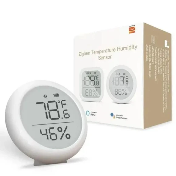 Temperature and Humidity Sensor — Smart Home Hubs & Controllers, Build My Home