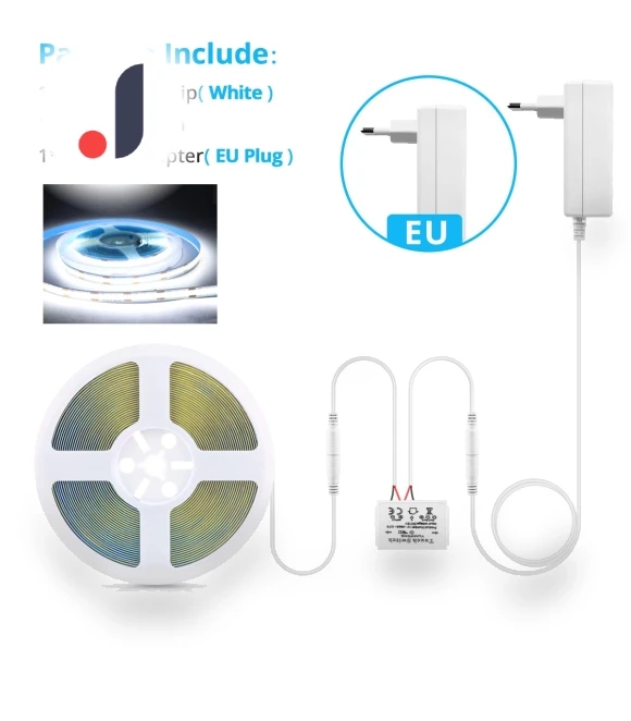 Touch Sensor with Adjustable Brightness COB LED Strip — LED Strips, Marathon