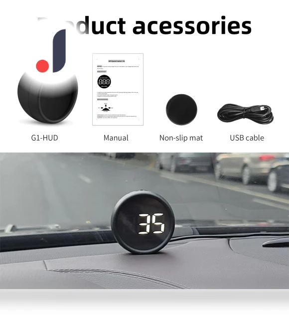 Universal Car HUD Smart Digital Gauge GPS System — Navigation & GPS Accessories, Auto Accessories Home