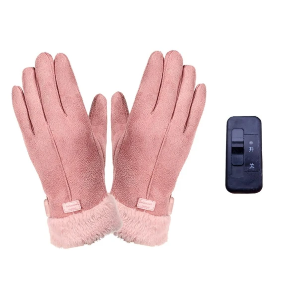 USB-Heated Motorcycle Gloves with Touchscreen — Gloves, GYROBALL