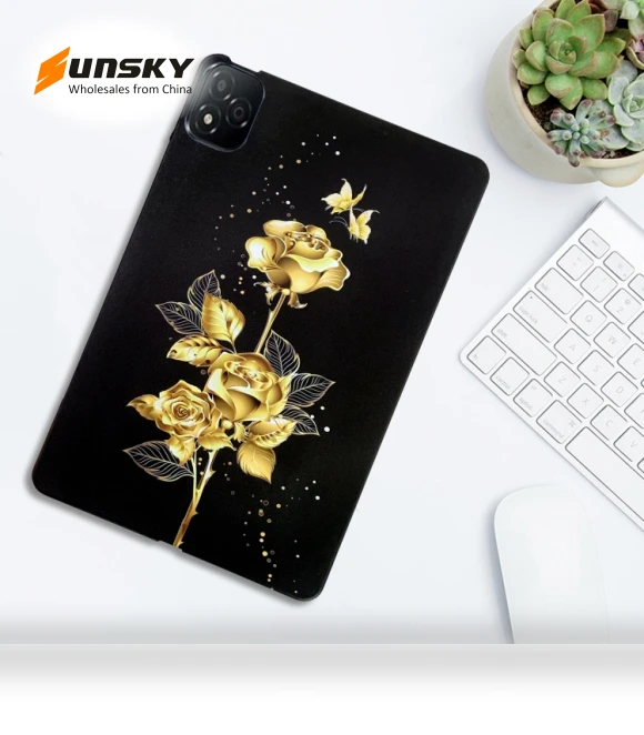 Color Painting Pattern Smart Tablet TPU Case — Protective Cases, Infinix