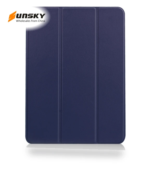 3-Fold Holder Smart Leather Tablet Case for iPad Air 13 2024 — Protective Cases, Custer