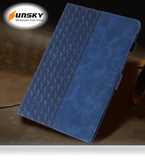 Building Blocks Embossed Leather Smart Tablet Case for iPad Pro 11 & Air 10.9 — Cases