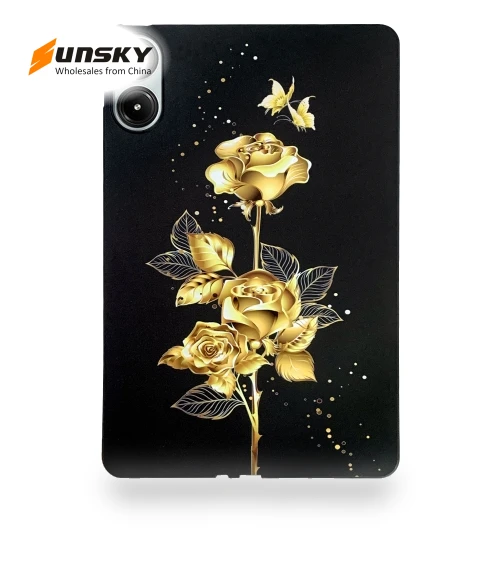Color Painting Pattern Smart Tablet TPU Case — Cases, Redmi