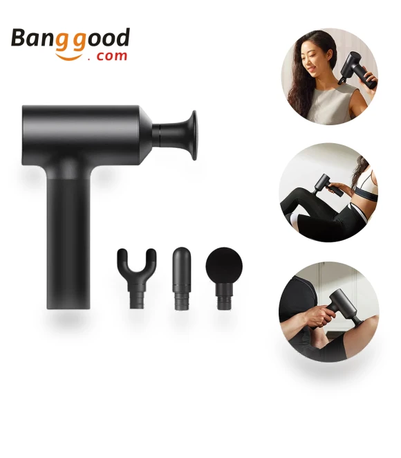 Smart Fascia Gun with Heating Pad, 3 Speed Modes, 3200rpm Brushless Motor — Rehabilitation & Therapy Equipment, Xiaomi