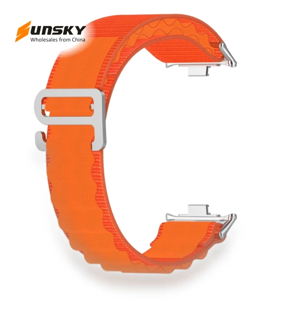 Loop Nylon Watch Band for Xiaomi Smart Band 9 Pro / 8 Pro — Fitness Bands, Xiaomi