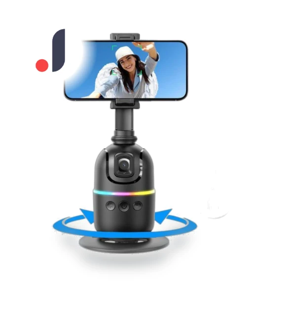 AI Face Recognition Phone Stabilizer — Steady Shots, Computer boost