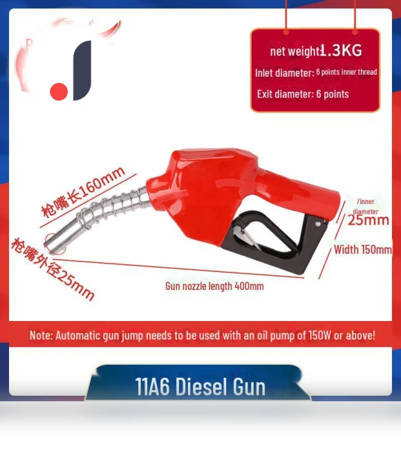 Automatic self-sealing fuel nozzle — Nozzles, AI Supermarket