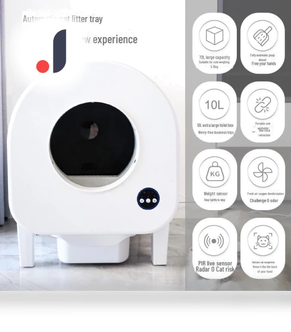 Automatic Smart Cat Litter Box — Training Systems, Pets Land