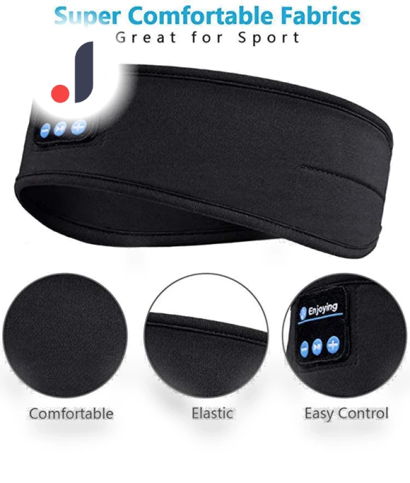 Bluetooth Headphones for Sleep with Headband and Eye Mask — On-Ear Headphones, SmartGears