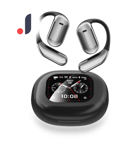 Bluetooth Headphones with Noise Cancellation and Smart Touch Screen — Over-Ear Headphones, Smarter than future