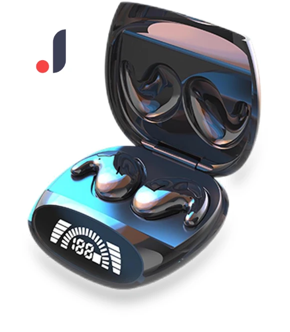 Bluetooth Headset with Dual Earbuds — In-Ear Headphones, AI Supermarket