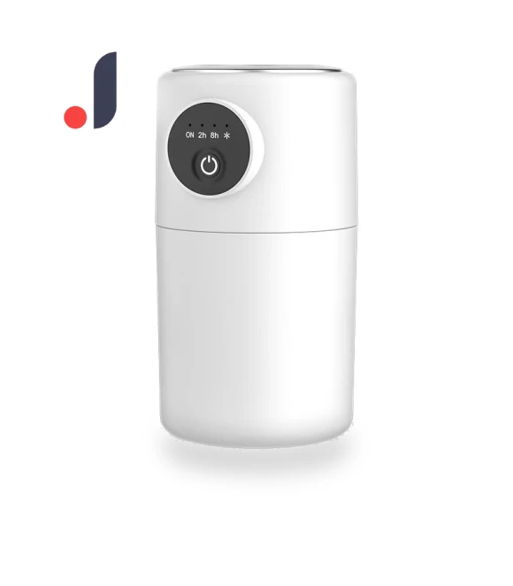 Compact Rotating USB Humidifier with Night Light — Air Moisturizers, Perfect choice for your home