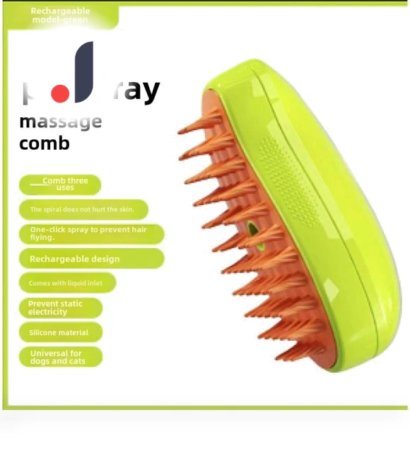 Electric Massage Comb for Pets — Brushes, AI Supermarket