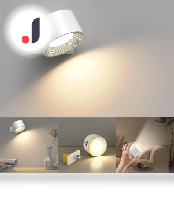 LED Wall Light with Touch and Remote Control — Wall Lighting, Mens Watch