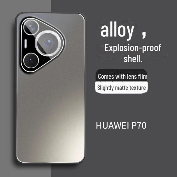 Metal case with built-in lens film — Phone Accessories, AI Supermarket
