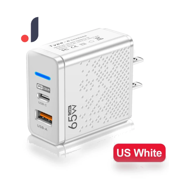 Multi-port USB and PD Type-C Charger with LED — Chargers, Home of smartphone & tablet accessories