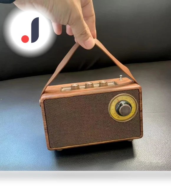 Retro Portable Bluetooth Speaker — Portable Sound Systems, Smarter than future