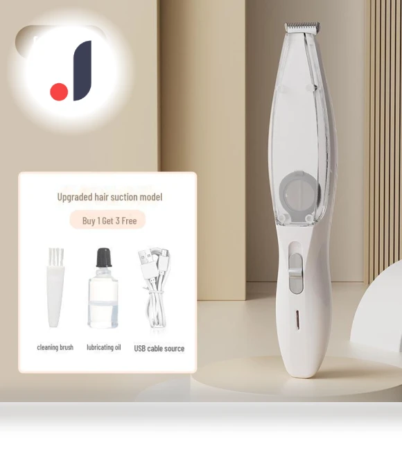 Silent Pet Hair Shaver with Built-in Vacuum — Dander Removers, Pets Land
