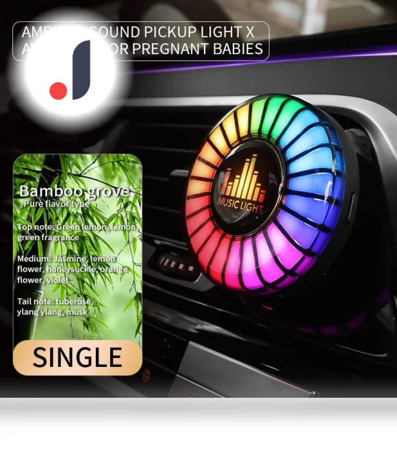 Smart Car Aromatherapy Lamp — Car Essentials, AI Supermarket