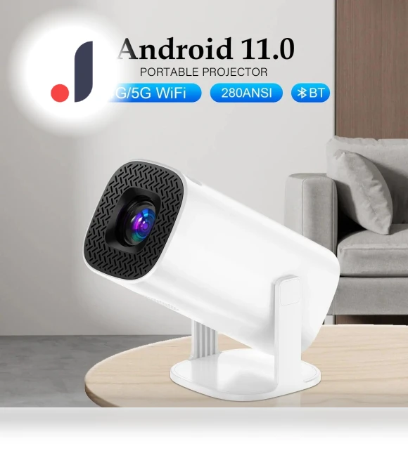 Smart Mini Portable Projector — Home Theater Projectors, JR-Studio