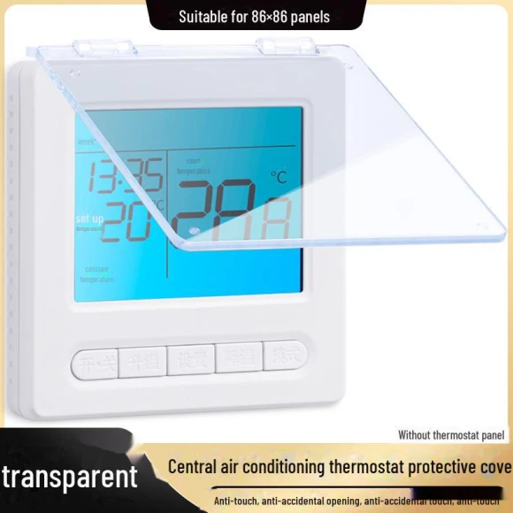 Smart Thermostat with Dust and Touch Protection — Home Climate Control, AI Supermarket