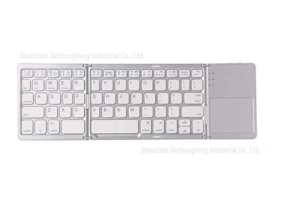 Ultra-Thin Bluetooth Keyboard Tri-Fold with Touchpad — Keyboards, Smarter than future
