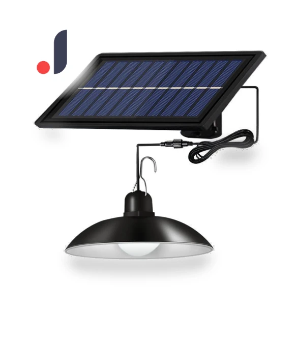 Vintage Solar Split Chandelier — Garden Illumination, AI Supermarket