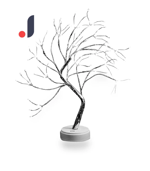 20-inch Bonsai Tree Desk Lamp — Study & Desk Lighting, Chic Home