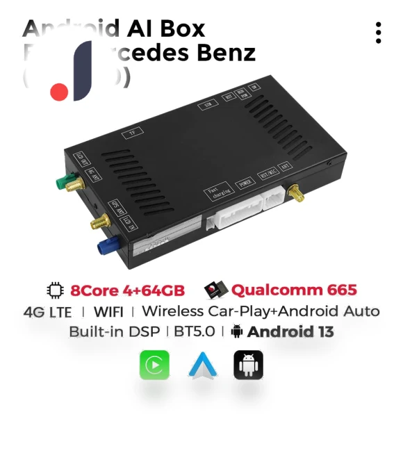 8Core Qualcomm 665 Android Ai Box — Car Accessories & Gadgets, Auto Launcher