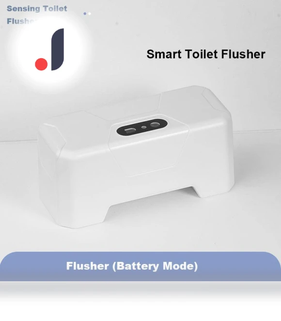 Automatic Toilet Flush Button — Bathroom Essentials, ZJM Mall
