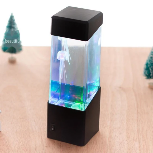 Colorful LED Jellyfish Lamp — Lava Lamps, AI Supermarket