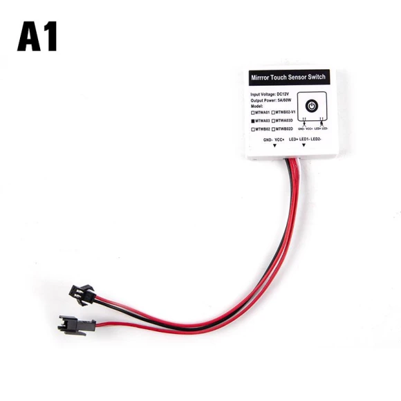 LED Backlit Bathroom Mirror with Touch Switch — Bathroom, Home Furnishing Department Mall