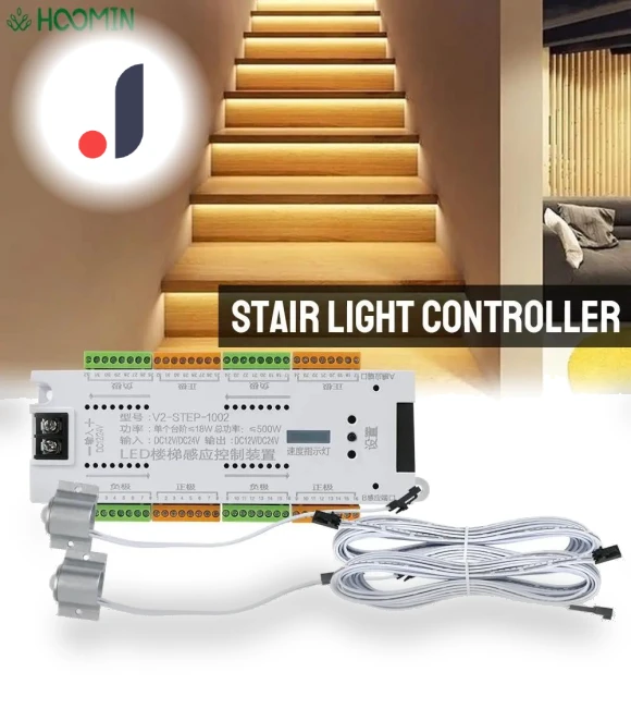 LED Stair Lighting Motion Sensor Automatic Controller Kit — LED Strips, Comfort Homeware