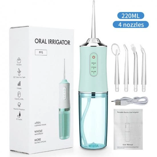 Portable Oral Irrigator — Power Flossers, VITA Dogdog Smartwear