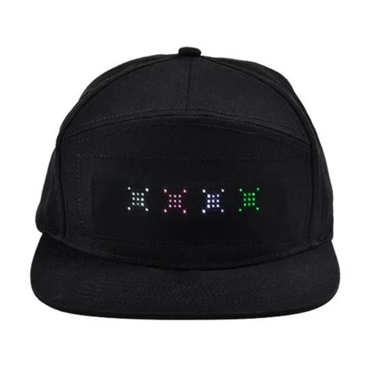 Programmable Message Cap — Wearable Accessories, haoligei