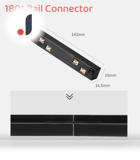 Smart Built-in LED Magnetic Track Light — Spotlights, Marathon