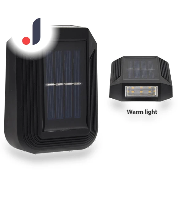 Solar-Powered LED Wall Lights — Outdoor Post Lighting, Smart Mouse
